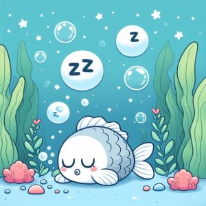 خوابیدن ماهی