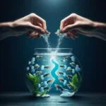 خوردن بچه ماهی گوپی توسط مادر