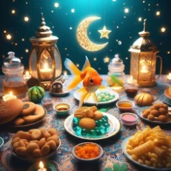 به ماهی قرمز چه غذایی بدهیم